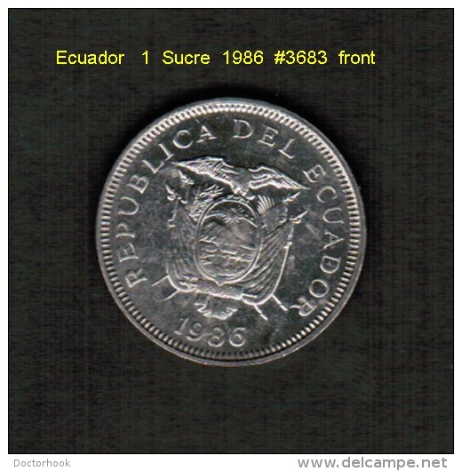 ECUADOR    1  SUCRE  1986   (KM # 85) - Equateur