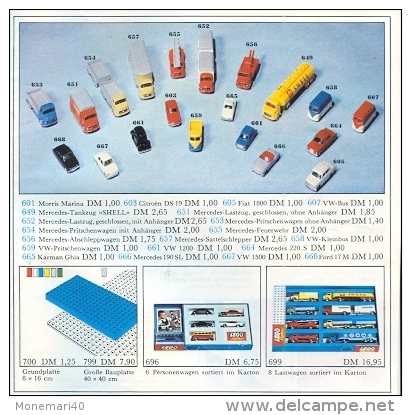 LEGO SYSTEM - CATALOGUE - SORTIMENT 1967 - Catalogs