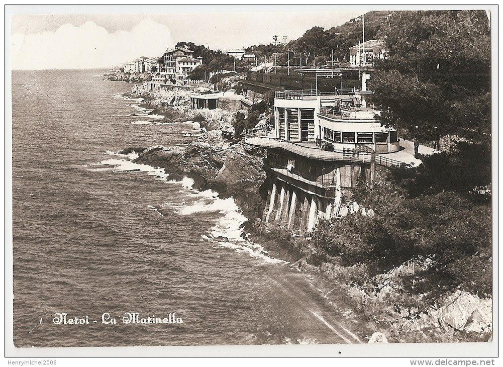 Italie - Italia - Genova - Mervi - La Marinella En 1960 - Genova (Genua)