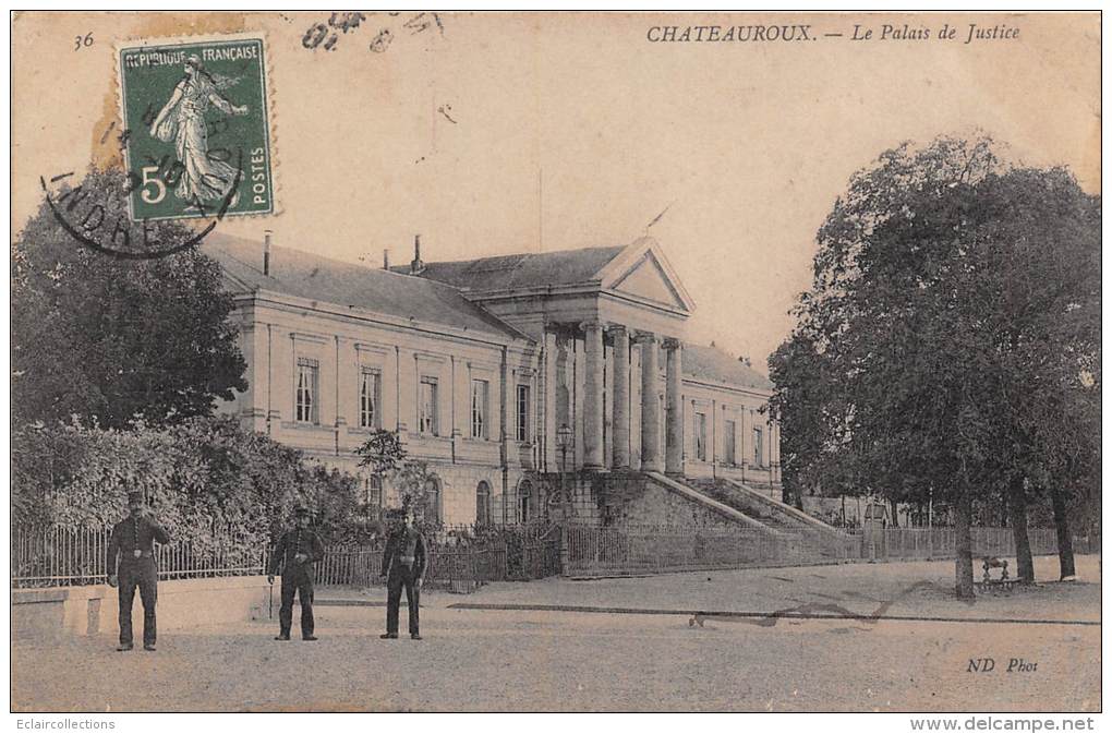 Châteauroux    36  Le Palais De Justice - Chateauroux