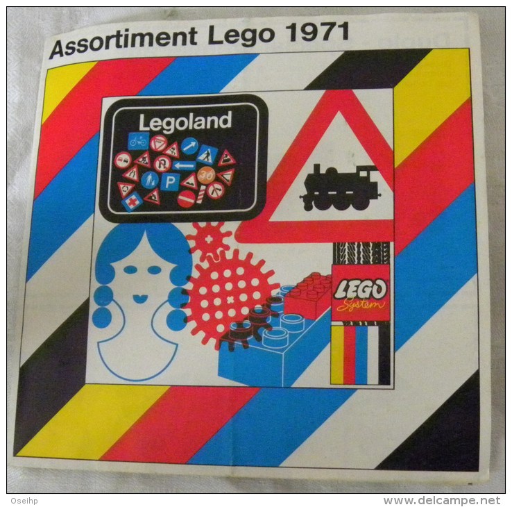 Assortiment LEGO 1971 Catalogue Dépliant Legoland - Catalogs