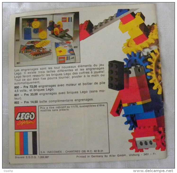 Catalogue  Les Passionnantes Nouveautés LEGO Et Le Merveilleux Assortimant LEGO - Kataloge