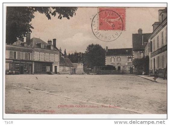 Chatillon Coligny  Place Becqueret - Chatillon Coligny