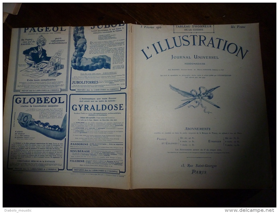 1916 Incident Germano-suisse; Topsin; CAMEROUN ( Nassarao,Garoua,Yamboutou ); Ombres Chinoises - L'Illustration