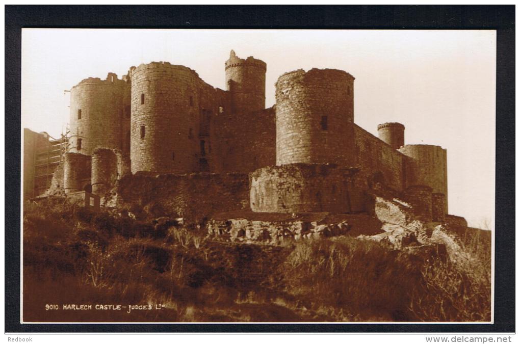 RB 967 - Judges Real Photo Postcard - Harlech Castle - Merioneth Wales - Merionethshire