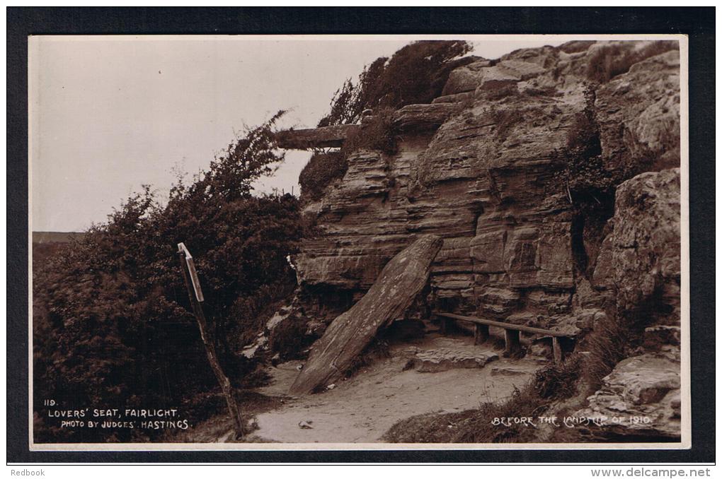 RB 967 - Judges Real Photo Postcard - Lovers' Seat - Fairlight - Hastings Sussex - Hastings