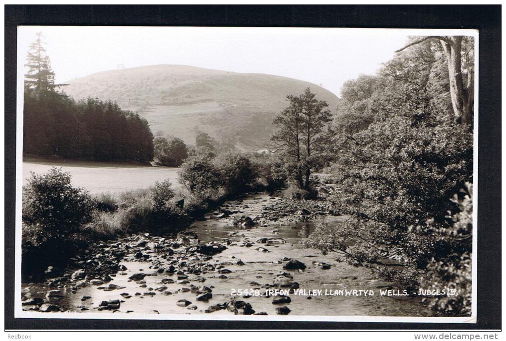 RB 967 - Judges Real Photo Postcard - Irfon Valley - Llanwrtyd Wells - Breconshire Wales - Breconshire