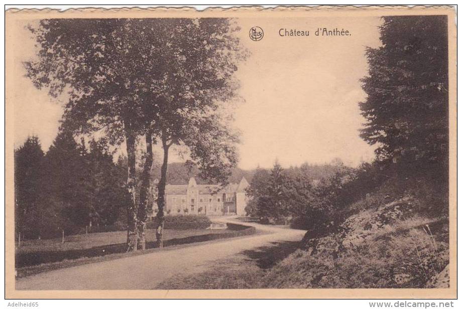 AZE22/  Chateau Anthée Ed. Gustave Henry Et Fils, Anthée, Belle Cachet, Pour Berchem - Onhaye