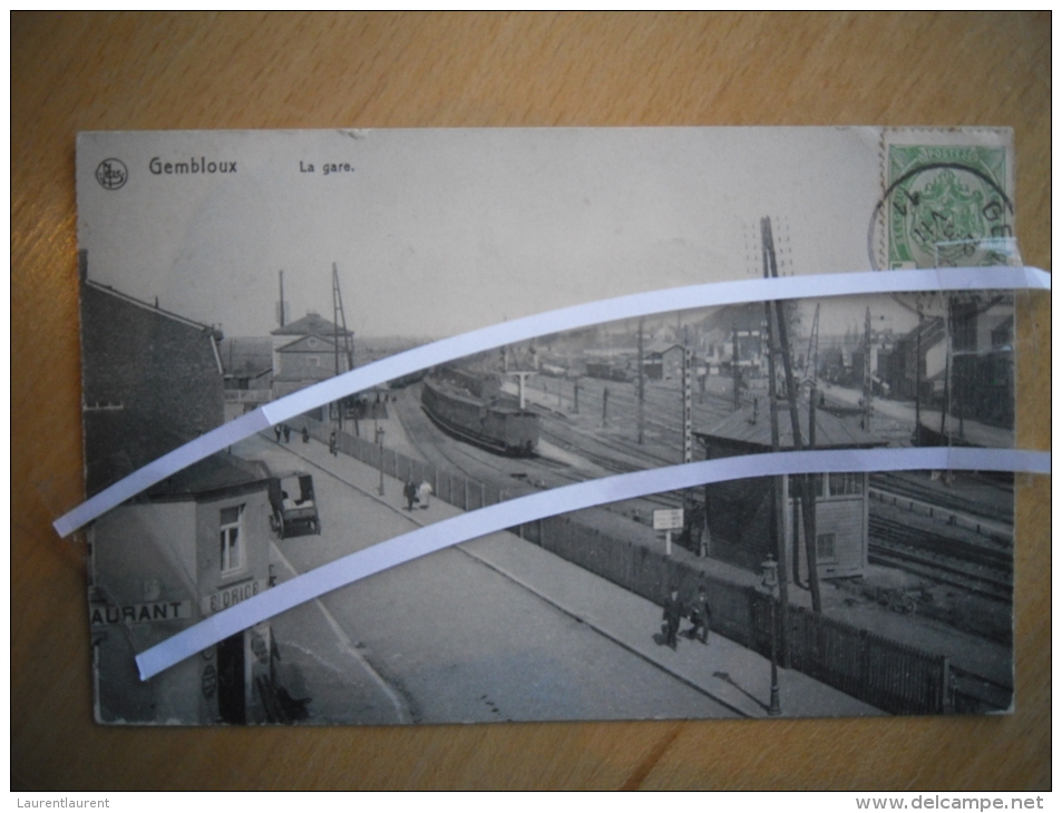 GEMBLOUX _ La Gare   1911 - Gembloux