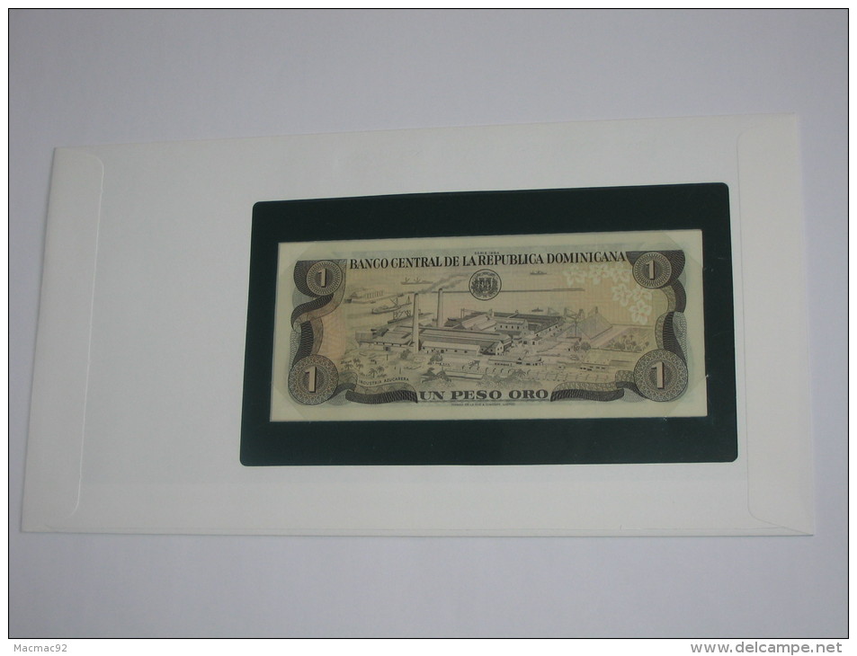 1 Peso - Banco Central De La Republica Dominica - République Dominicaine  - Billet Neuf - UNC  !!!** ACHAT IMMEDIAT ** - Dominicaine