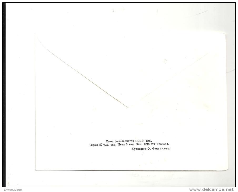 Enveloppe De Cosmonaute Russe De 1990 - Other & Unclassified