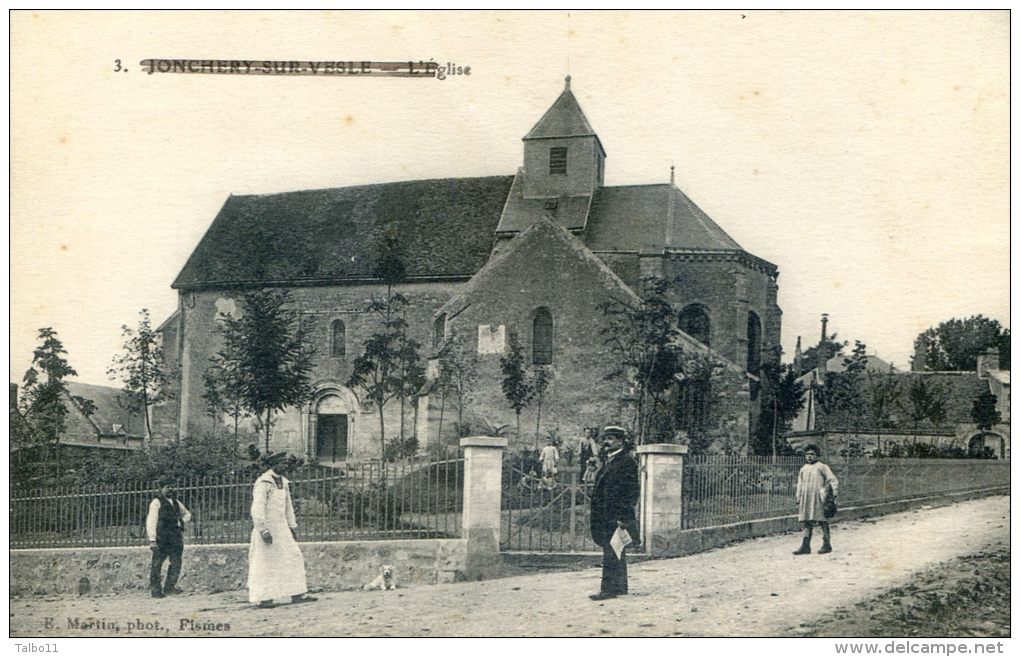 Jonchery Sur Vesle - L'église - Jonchery-sur-Vesle