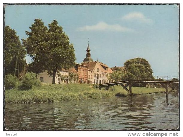 D-25840 Friedrichstadt - Am Mittelburgwall Mit Kuhbrücke - St. Peter-Ording