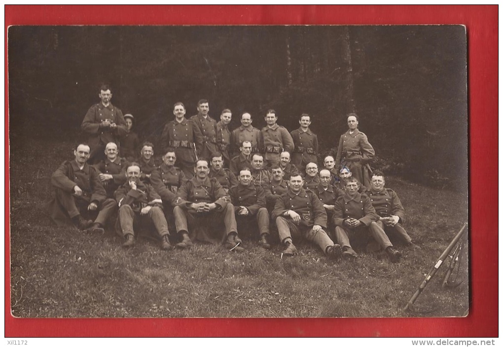 BMI-03 Section Armee Suisse  1914-1918, Photo Prise Dans Les Environs De Grandson. Non Circulé - Grandson