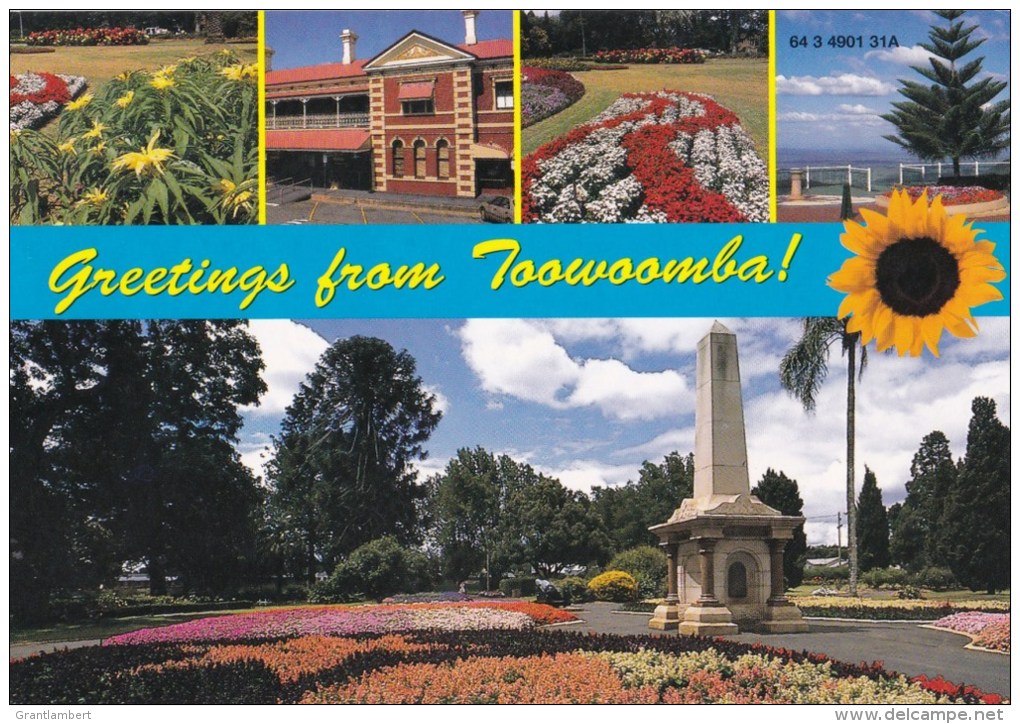 The Many Moods Of Toowoomba Multiview - Reader's Digest Card - Towoomba / Darling Downs