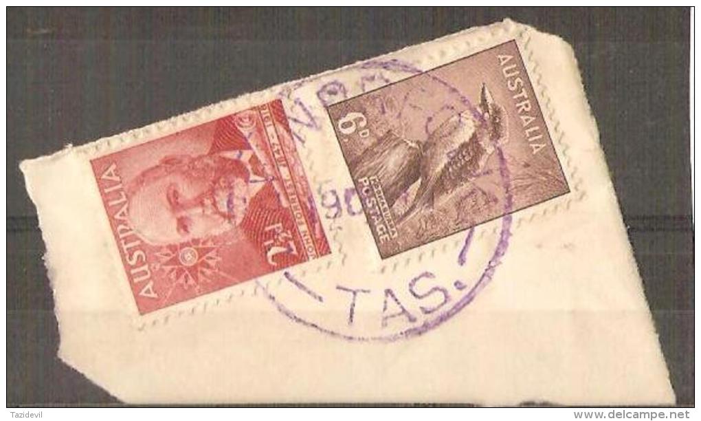 TASMANIA -  Postmark, CDS - NEW NORFOLK  In Purple - Used Stamps