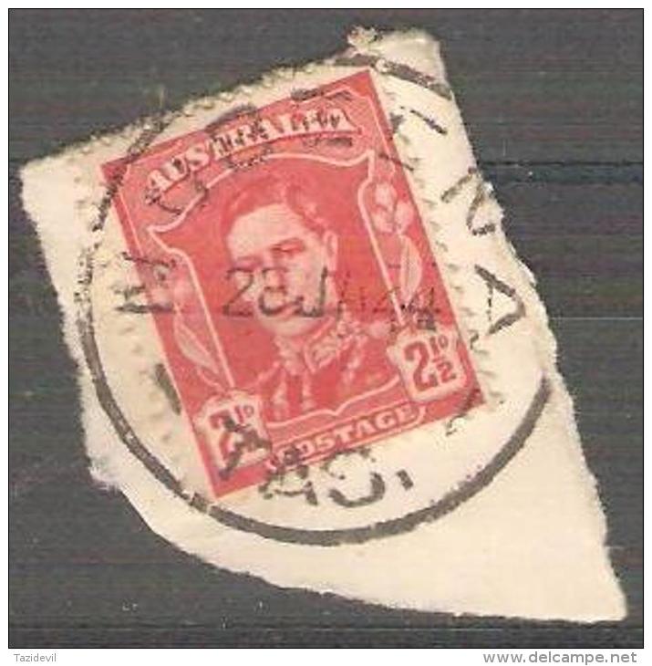 TASMANIA -  1944   Postmark, CDS - NUBEENA - Oblitérés