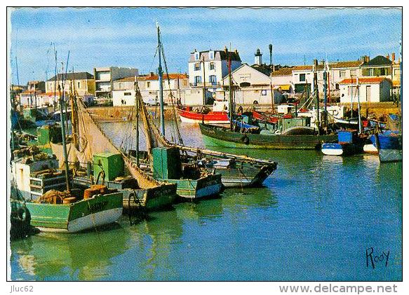 CP.  85.  CROIX  DE  VIE.  LE  QUAI  ET  LE  PORT. - Saint Gilles Croix De Vie