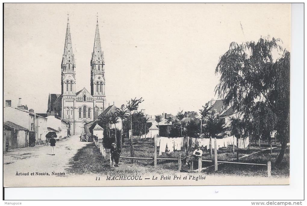 Machecoul Le Petit Pre Et L Eglise - Machecoul