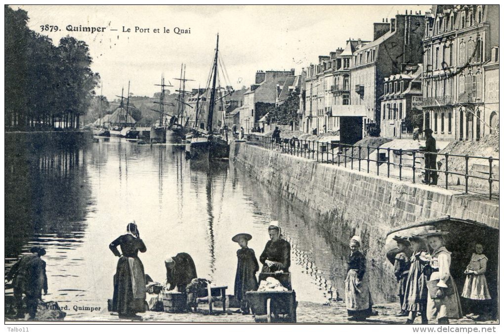 Quimper - Le Port Et Le Quai - Quimper