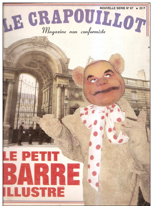 Le Crapouillot N°87--le Petit Barre Illustré - Politics