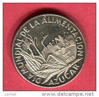 CUBA 5 PESOS 1981 CANNE A SUCRE  1981 TTB/SUP  35 - Cuba