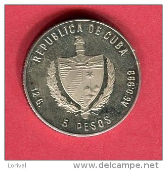 CUBA 5 PESOS 1981 CANNE A SUCRE  1981 TTB/SUP  35 - Cuba