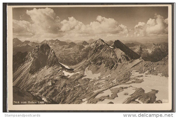 Carte Allemande En Franchise Feldpost 1942 Avec Cachet Hotel Montagne Rappenseehütte Mountain Germany Fieldpost WWII - Settore Alberghiero & Ristorazione