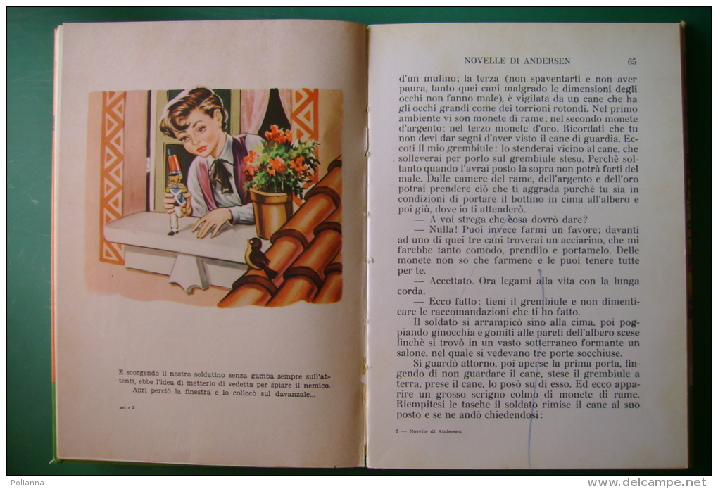 PFR/4 LE NOVELLE DI ANDERSEN Editrice Boschi 1953 - Zio Fantasio/ill. F.Gamba - Mila - Anciens
