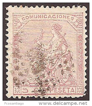 ESPAÑA 1873 - Edifil #132 - VFU - Gebruikt