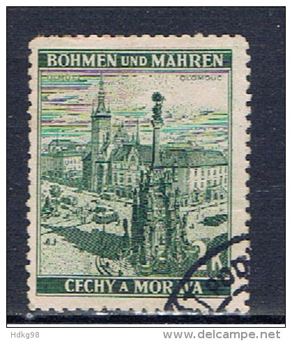 DR+ Böhmen Und Mähren 1939 Mi 31 Olmütz - Used Stamps