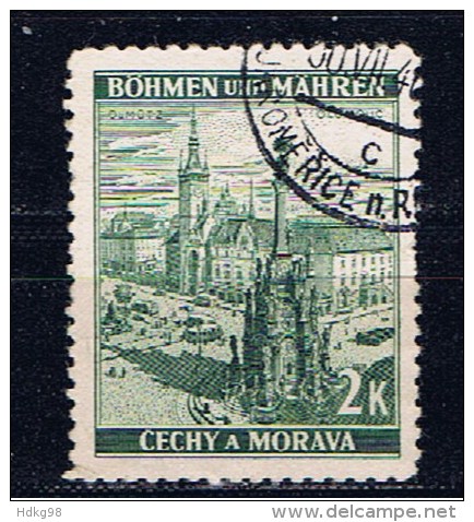 DR+ Böhmen Und Mähren 1939 Mi 31 Olmütz - Used Stamps