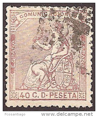 ESPAÑA 1873 - Edifil #136 - VFU - Oblitérés