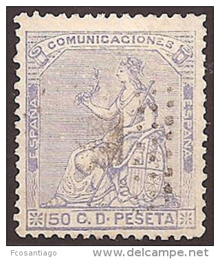 ESPAÑA 1873 - Edifil #137 - VFU - Oblitérés