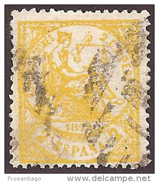 ESPAÑA 1874 - Edifil #143 - VFU - Used Stamps