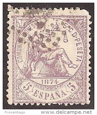 ESPAÑA 1874 - Edifil #144 - VFU - Usados