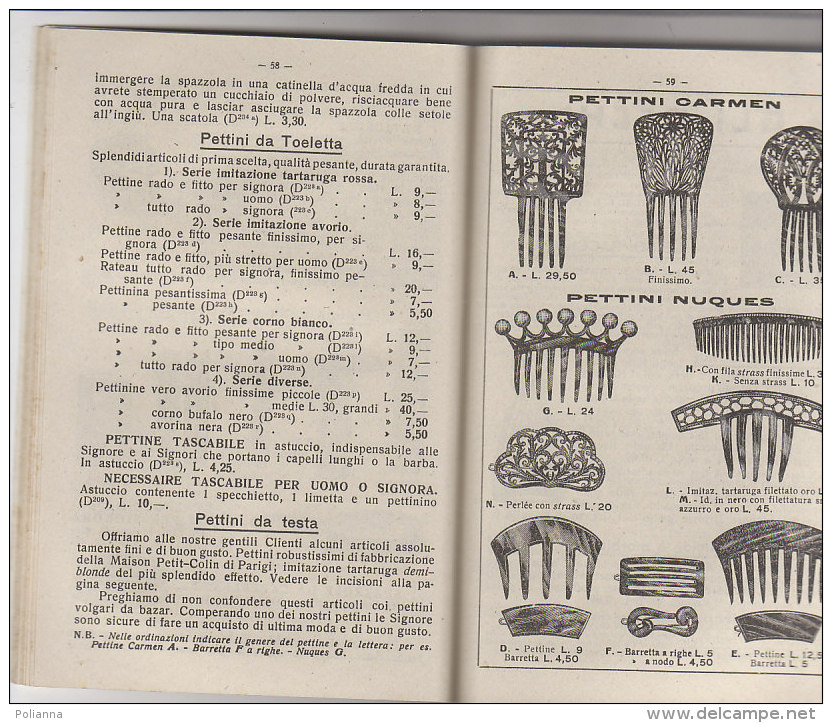 PFR/41 Istituto Hermes - SEGRETI BELLEZZA 1923/PROFUMI/SAPONI/PETTI NI/LOZIONI - Santé Et Beauté