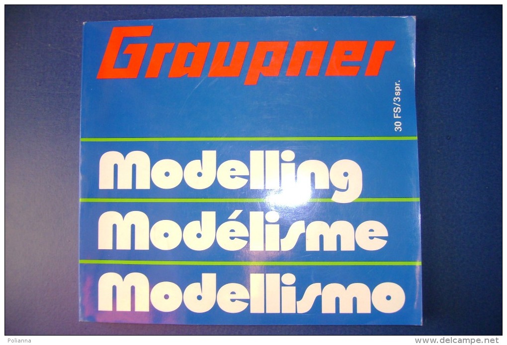 PFR/43 CATALOGO MODELLISMO GRAUPNER 1977/AEREI/NAVI/MOTORI/ACCESSORI - Italien