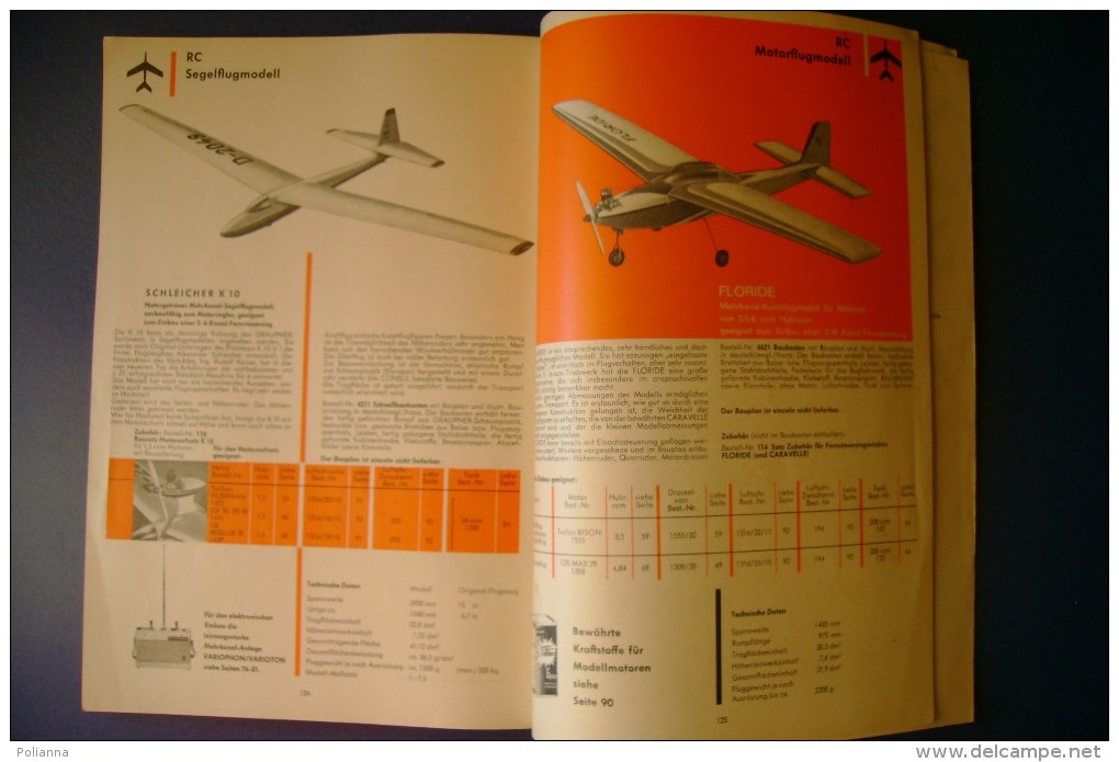 PFR/44 CATALOGO MODELLISMO GRAUPNER 1964/AEREI/NAVI/MOTORI/ACCESSORI - Deutschland