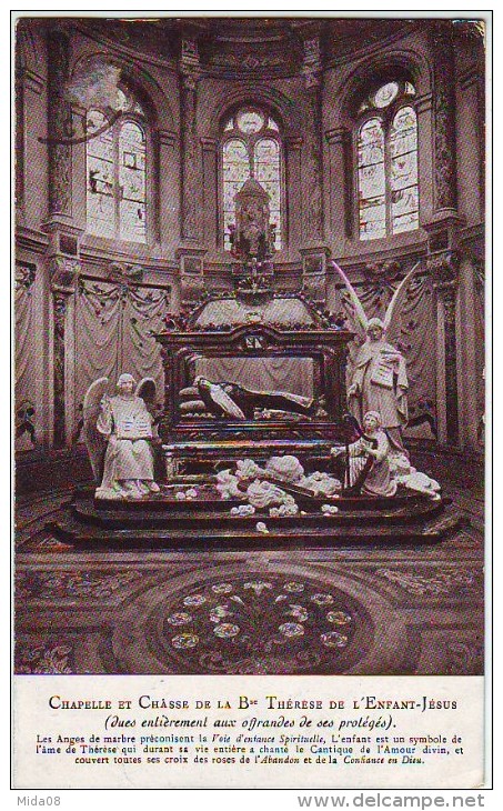 CHAPELLE ET CHÂSSE DE LA BIENHEUREUSE THERESE DE L'ENFANT JESUS. - Monuments