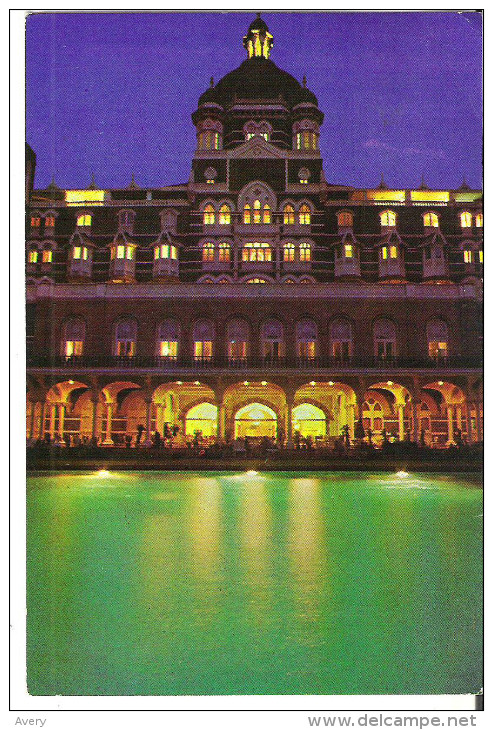 The Aquarius Pool And Garden Of The Taj Mahal Hotel, Bombay, India - India