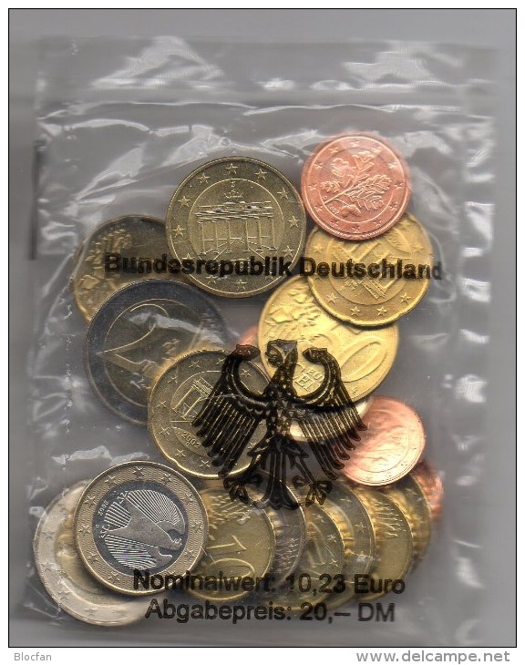 Prägeanstalt München EURO-Starterkit Deutschland 2002 Stg. 35€ Ungeöffnet Der Staatliche Münze D 1C.- 2€ Coin Of Germany - Germany