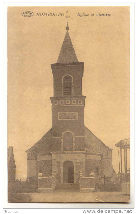 E3341  -  HOMBOURG  -  église Et Vicairie - Plombières