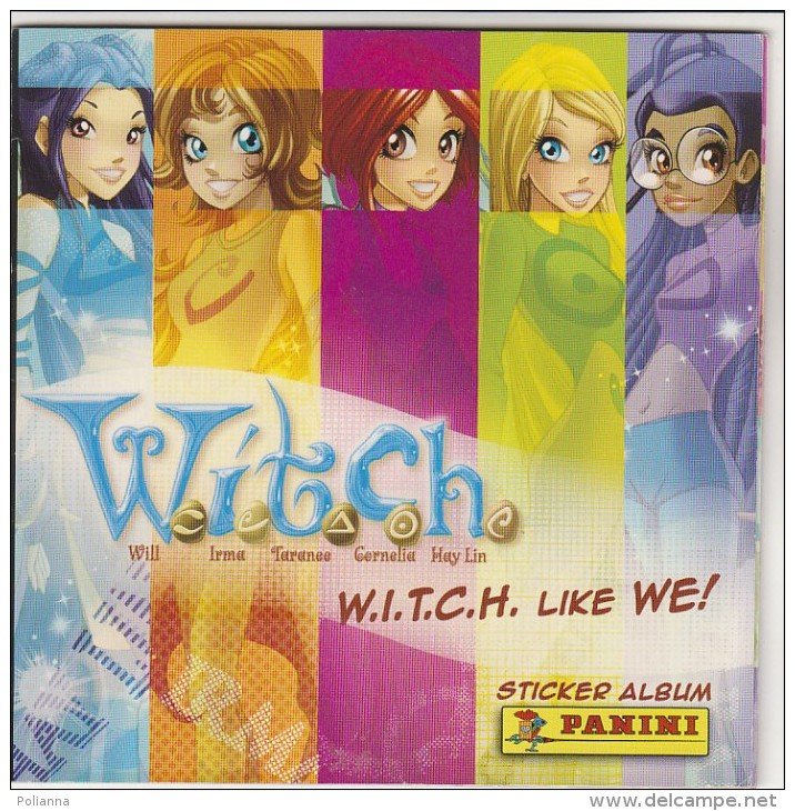 PFR/50 ALBUM FIGURINE W.I.T.C.H. WITCH Panini - Edizione Italiana