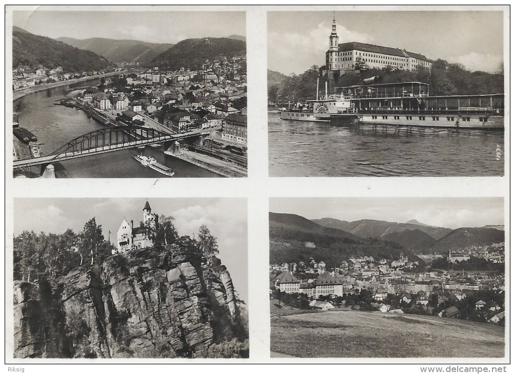 Tetschen  Bodebbach A. Elbe  Sudetenland    Views     Germany   # 03149 - Sudeten