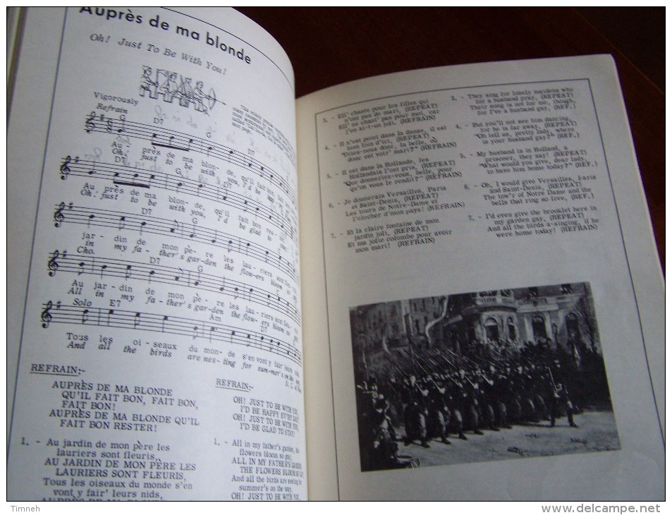 MUSIQUE FAVORITE FRENCH FOLK SONGS 65 Traditionnal Songs Of FRANCE And CANADA Adapted ALAN MILLS GUITAR Jerry SILVERMAN - Cultural