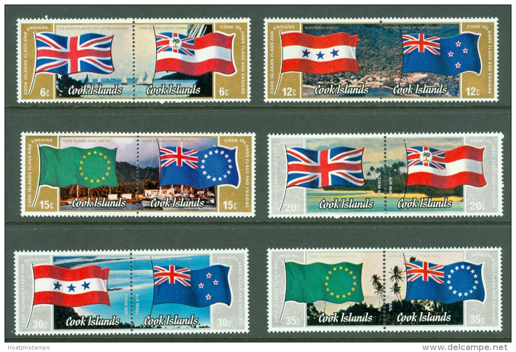 Cook Is: 1983   Cook Islands Flags And Ensigns   MNH - Cookeilanden