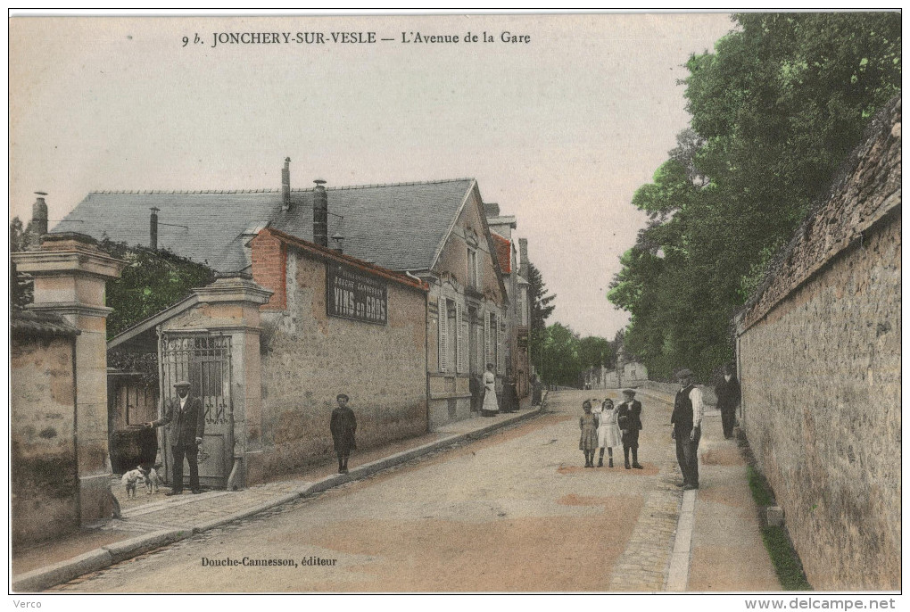 Carte Postale Ancienne De JONCHERY SUR VESLE - Jonchery-sur-Vesle