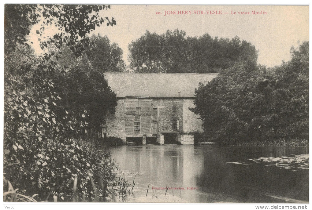 Carte Postale Ancienne De JONCHERY SUR VESLE - Jonchery-sur-Vesle