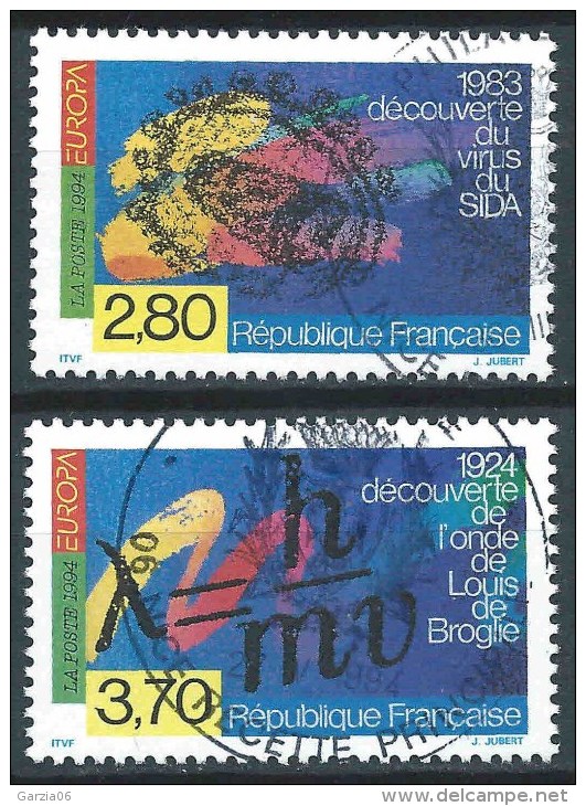 France - 1994 - Europa - N° 2878/2879    - Oblit - Used - Usados